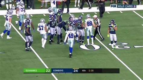 nfl 2018-19 nfc wild card seahawks cowboys|cowboys vs Seahawks score.